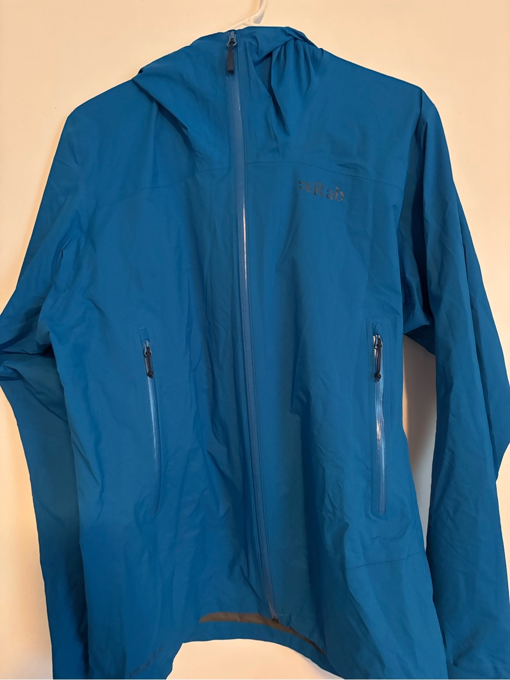 Rab Men's Downpour Light Jacket, Maya Blue, size Large
